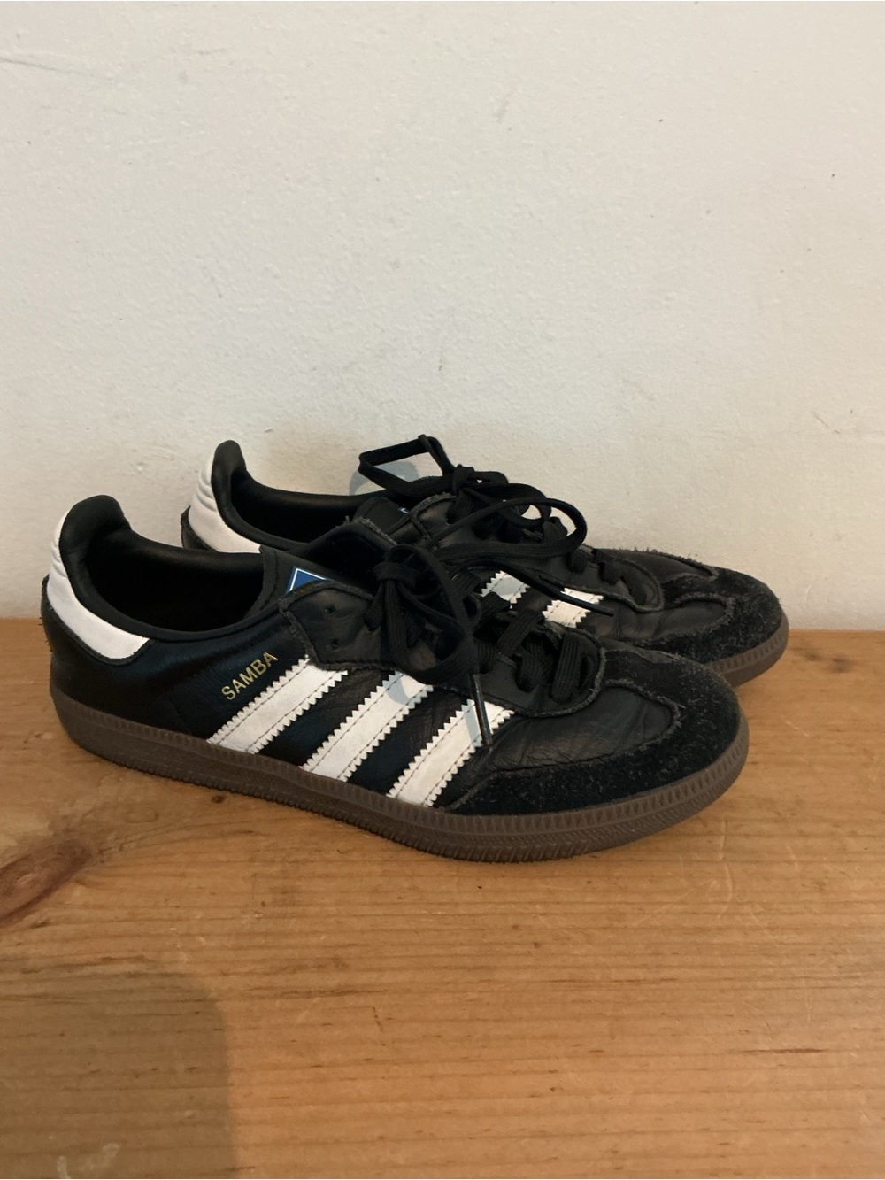 adidas Kids Samba Sneakers - Black & White